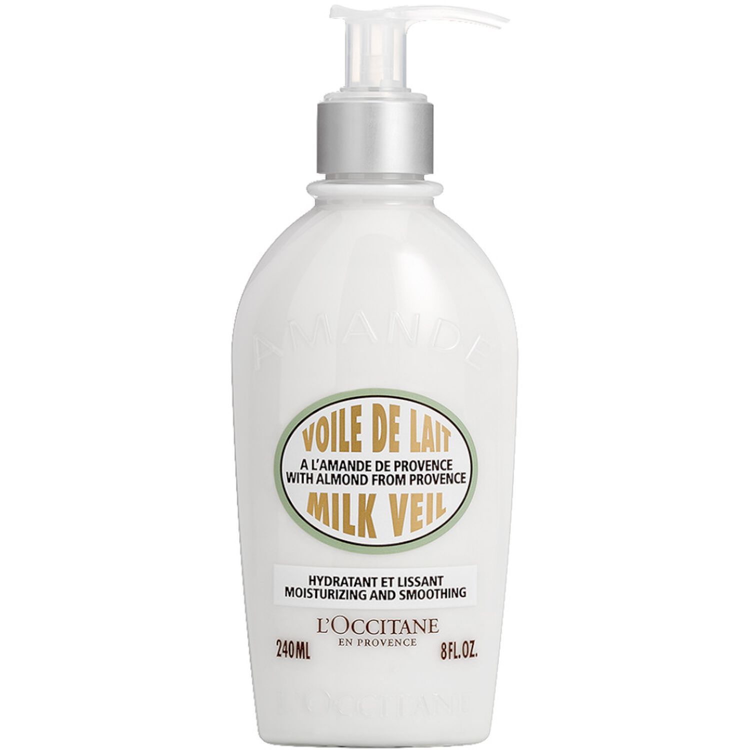 l'occitane Amande Voile de Lait Hydratant et Lissant 240 ml