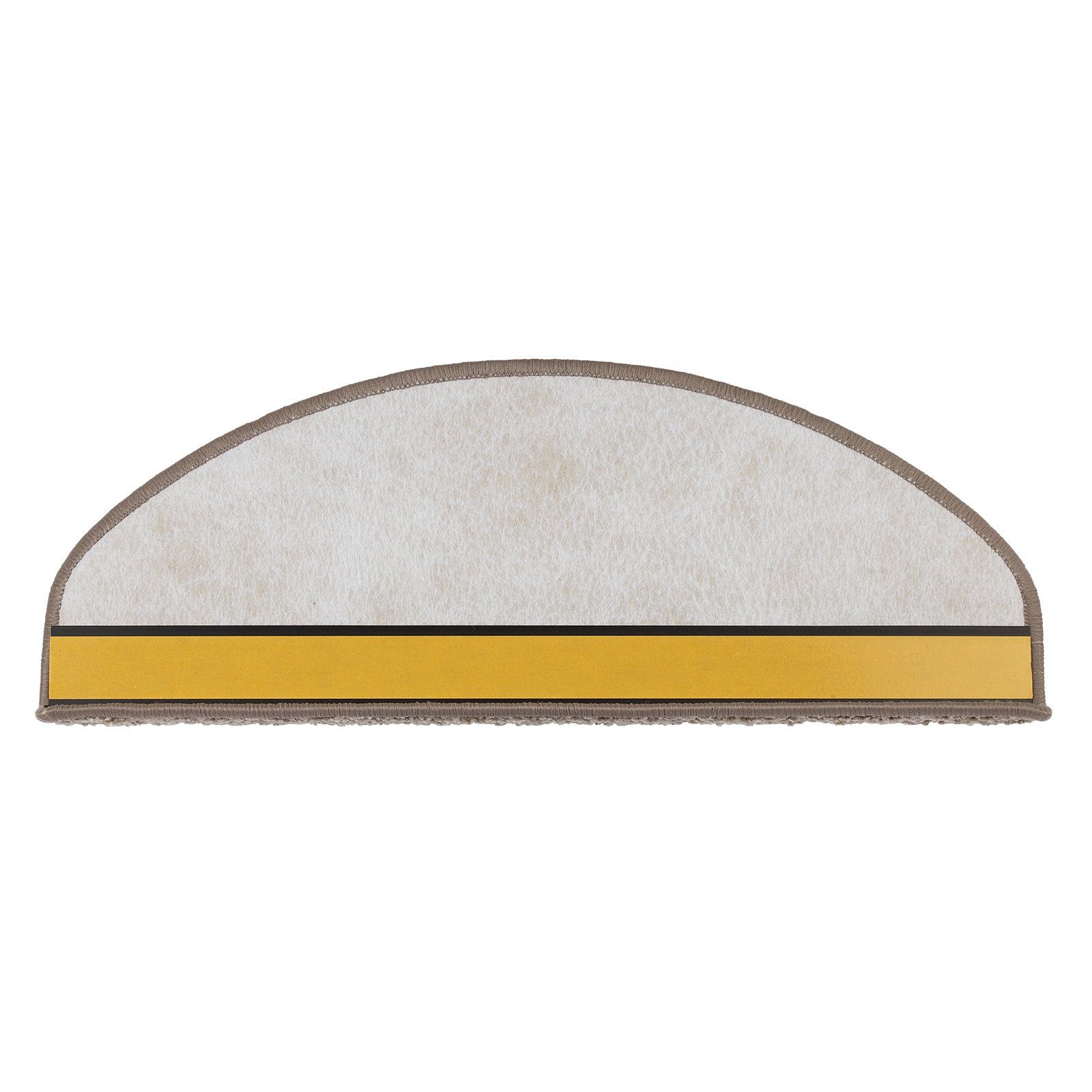 Stufenmatte Jakarta, Treppenschutz, Stufenschoner, viele Farben, Karat, Halbrund, Höhe: 10 mm, 100% Polypropylen