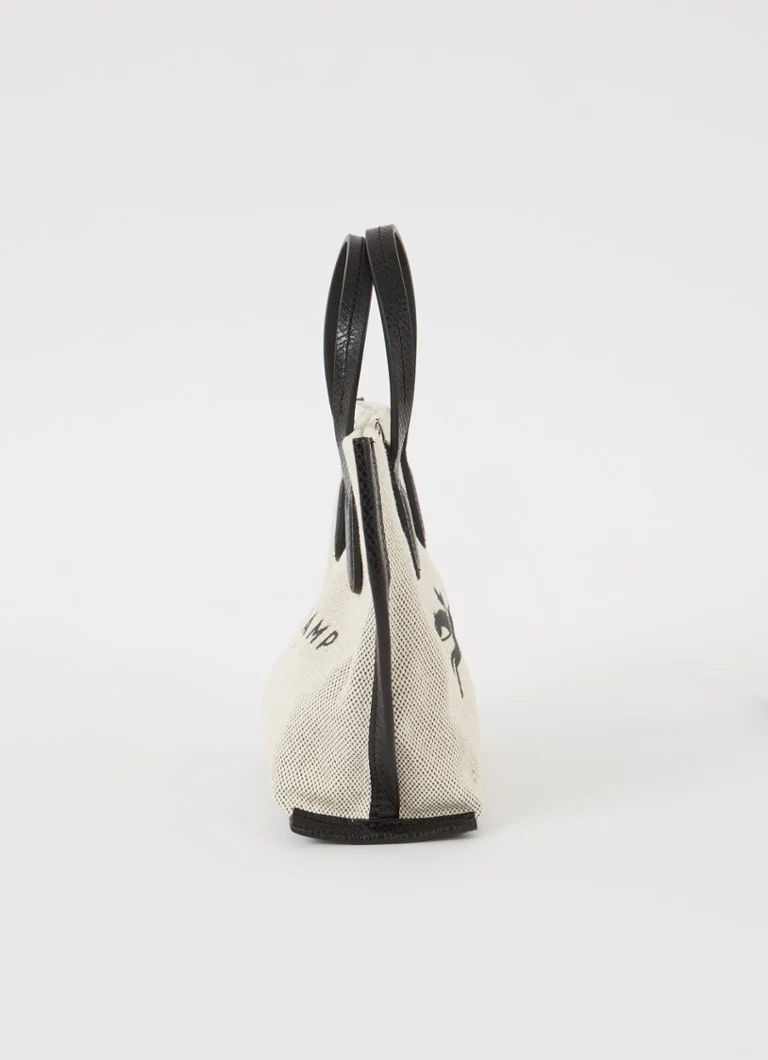 Longchamp Essential Toile canvas crossbody bag XS with detachable shoulder strap