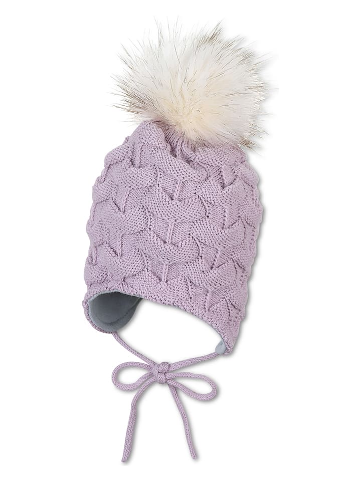 Sterntaler Bindemütze in Lila günstig kaufen