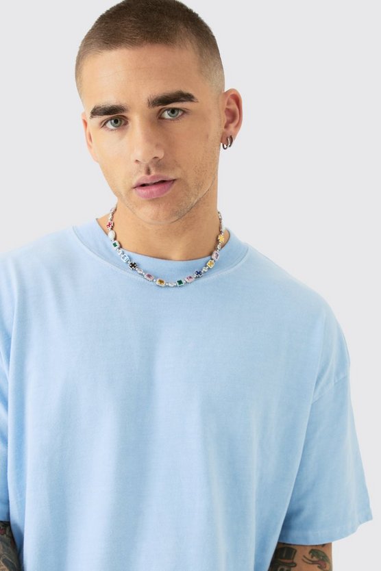 Oversize T-Shirt mit Nevada-Print