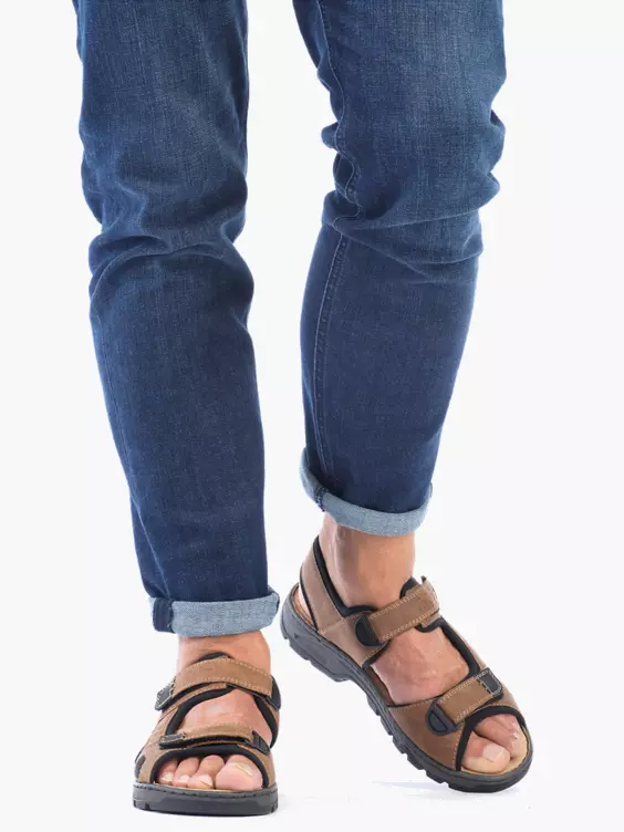 Rieker Herren Trekkingsandalen
