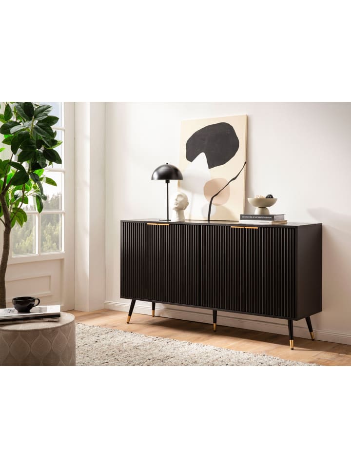 KADIMA DESIGN Sideboard 150x81x39 cm Anrichte mit Eiche-Dekor, Kommode mit günstig kaufen onesize
