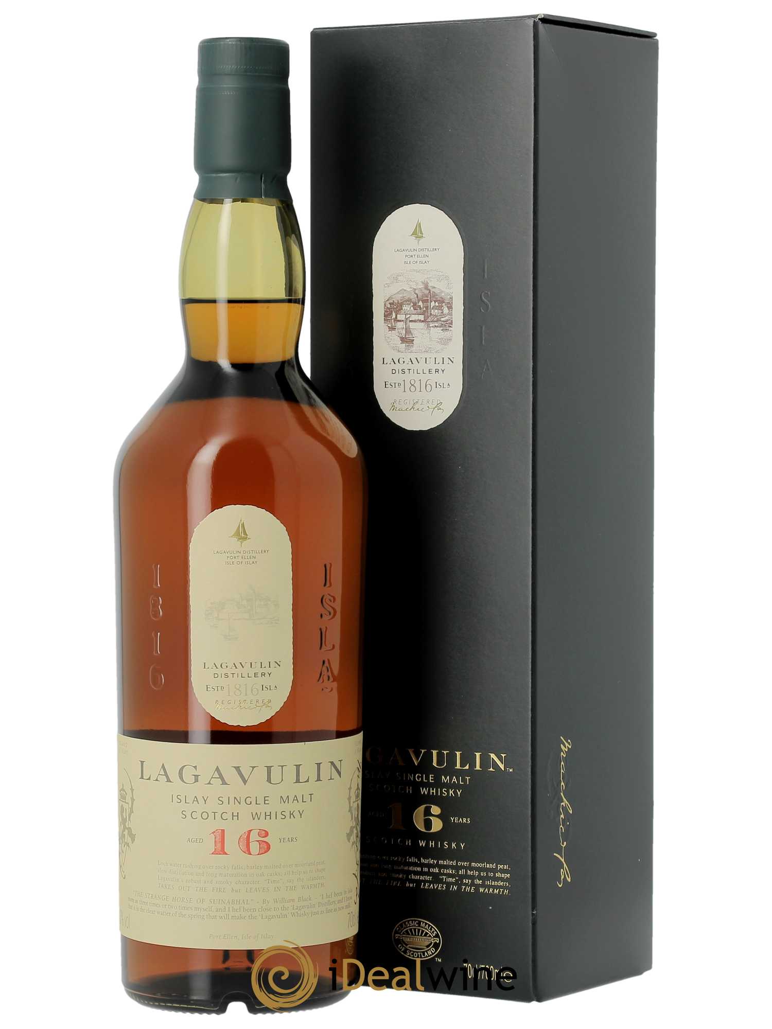 Whisky Lagavulin 16 years old (70cl)  - Lot de 1 Bouteille