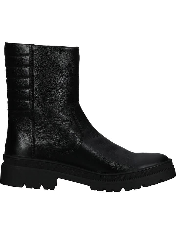 Ara Shoes Leder-Boots in Schwarz günstig kaufen