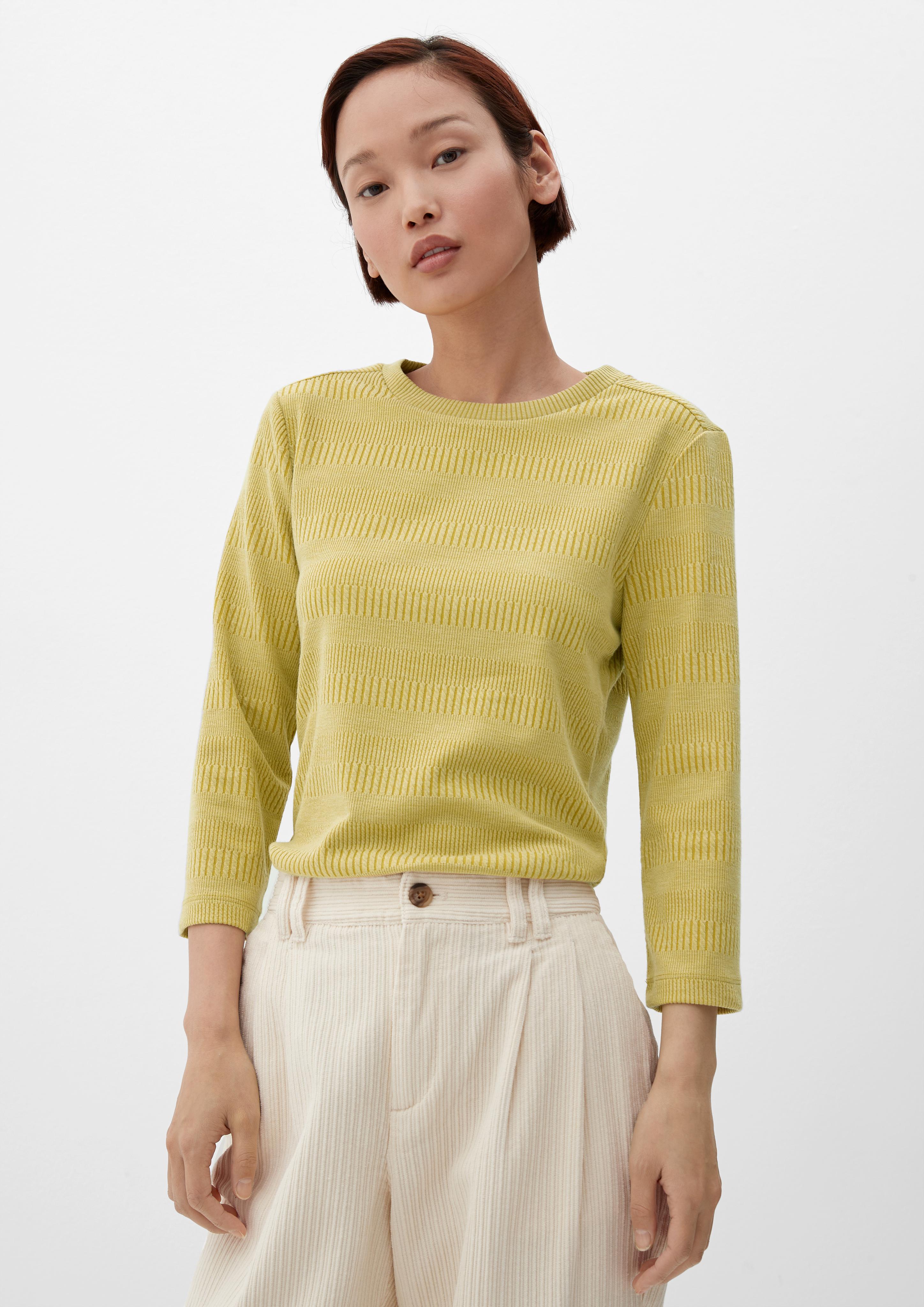 Struktur-Shirt aus Viskosestretch  2121360-1491