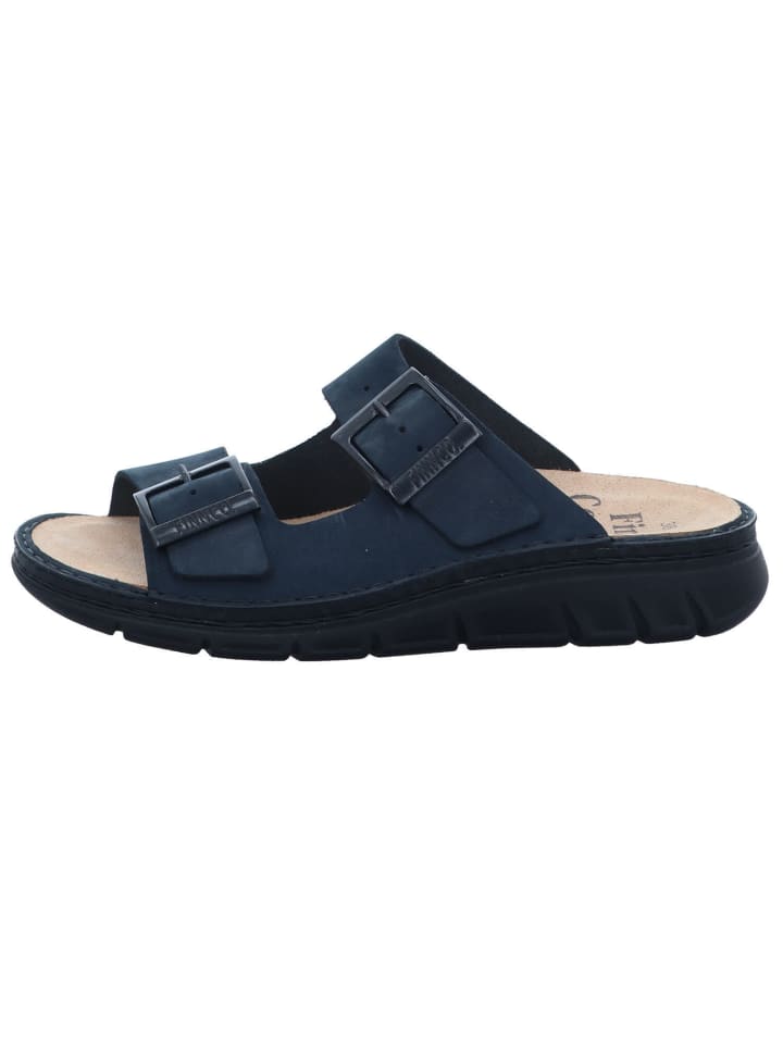 Finn Comfort Pantolette in blau günstig kaufen
