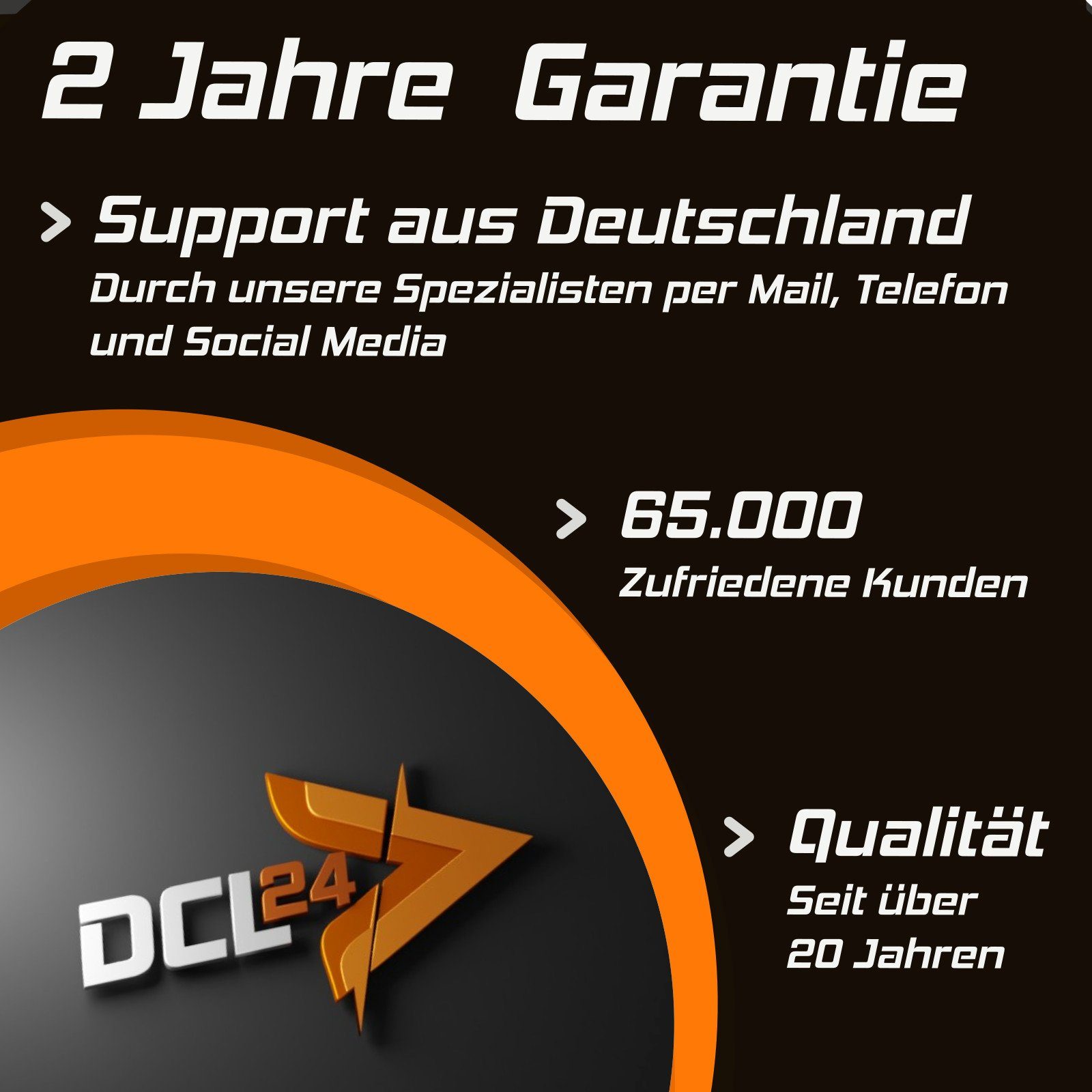 dcl24.de RGB Gaming-PC-Komplettsystem (23,60