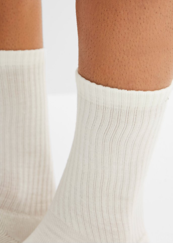 Thermo Tennissocken (5er Pack) mit Innenfrottee in Sohle