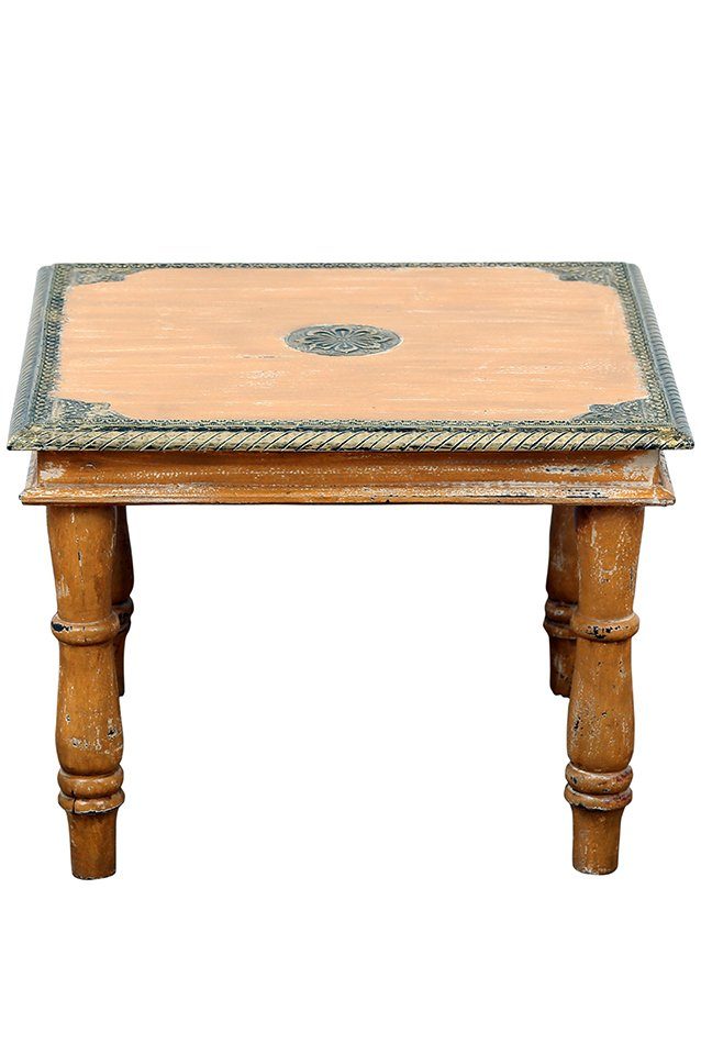 Marrakesch Orient & Mediterran Interior Couchtisch Marokkanischer Couchtisch Anjay, Sofatisch, Beistelltisch, Handarbeit