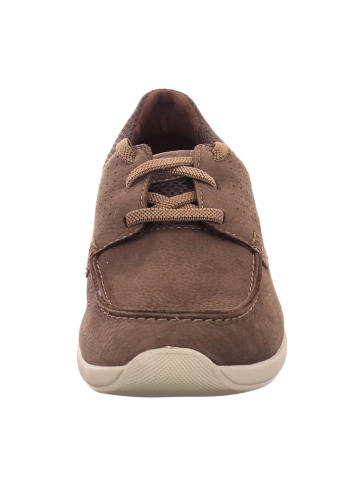 Clarks Mokassin Schnürschuhe in Braun günstig kaufen