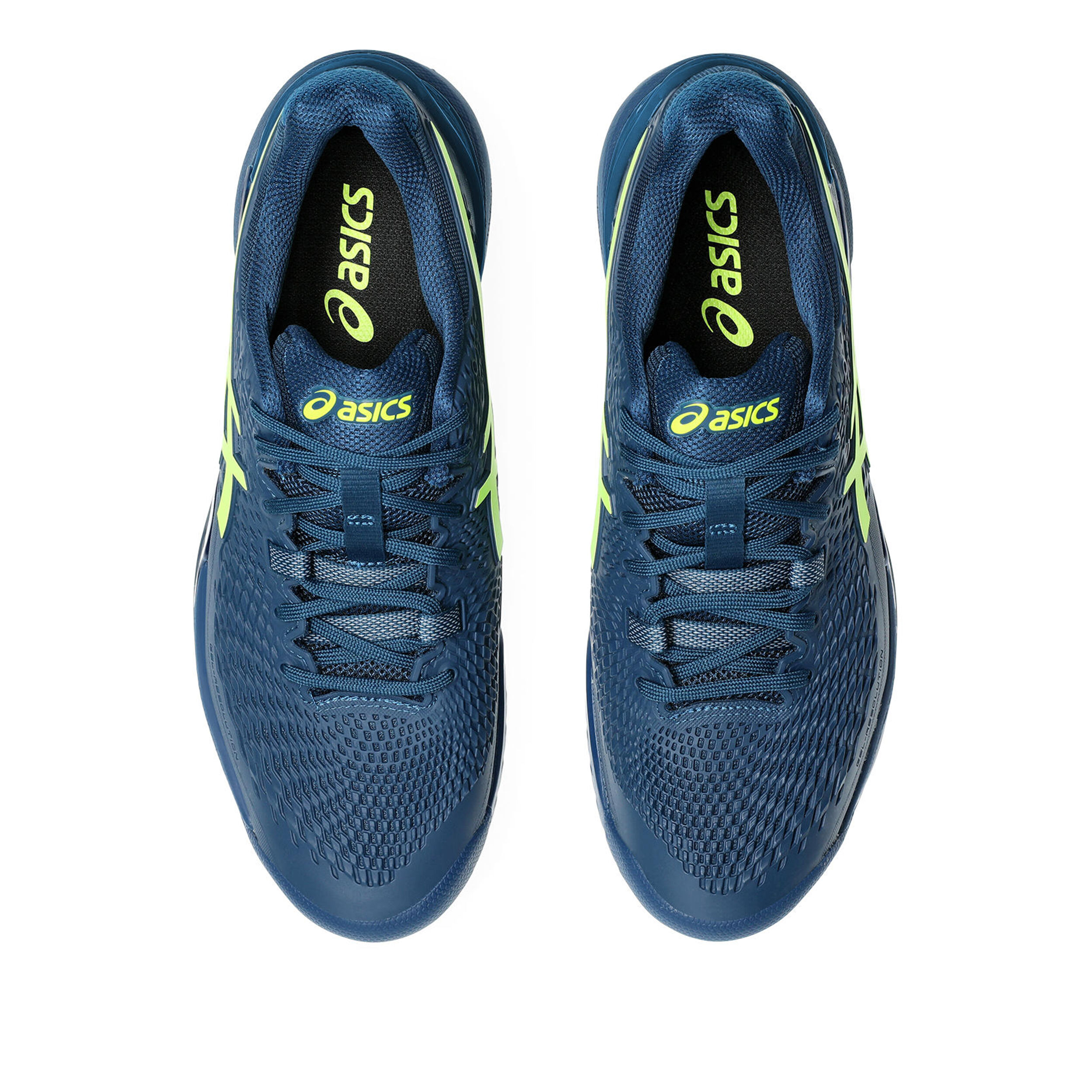 Gel-Resolution 9 Allcourtschuh Herren - Blau, Gelb