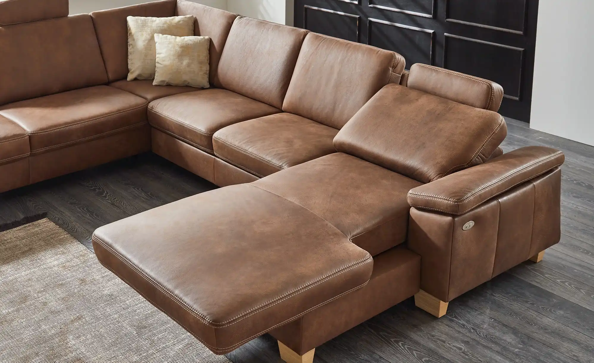 Kollektion Kraft Wohnlandschaft Leder Samu