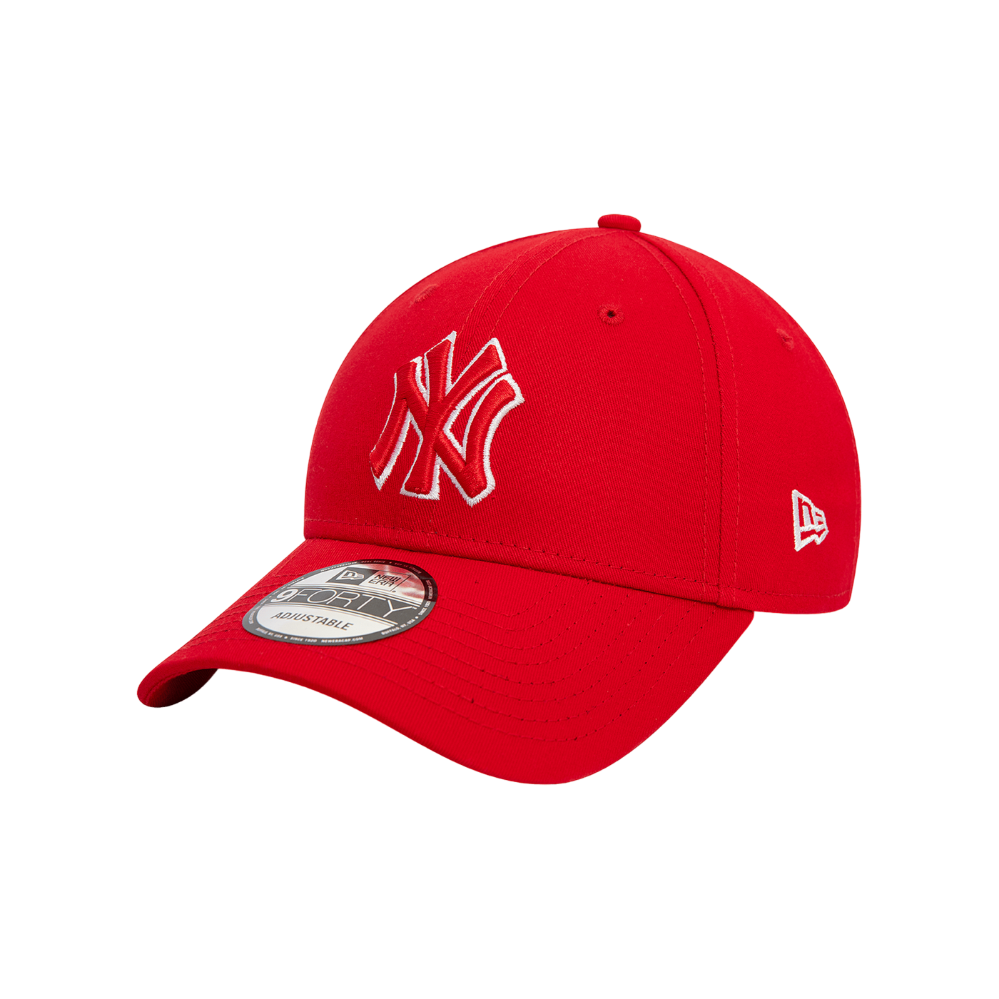 New Era MLB New York Yankees Team Outline 9Forty Cap Rot