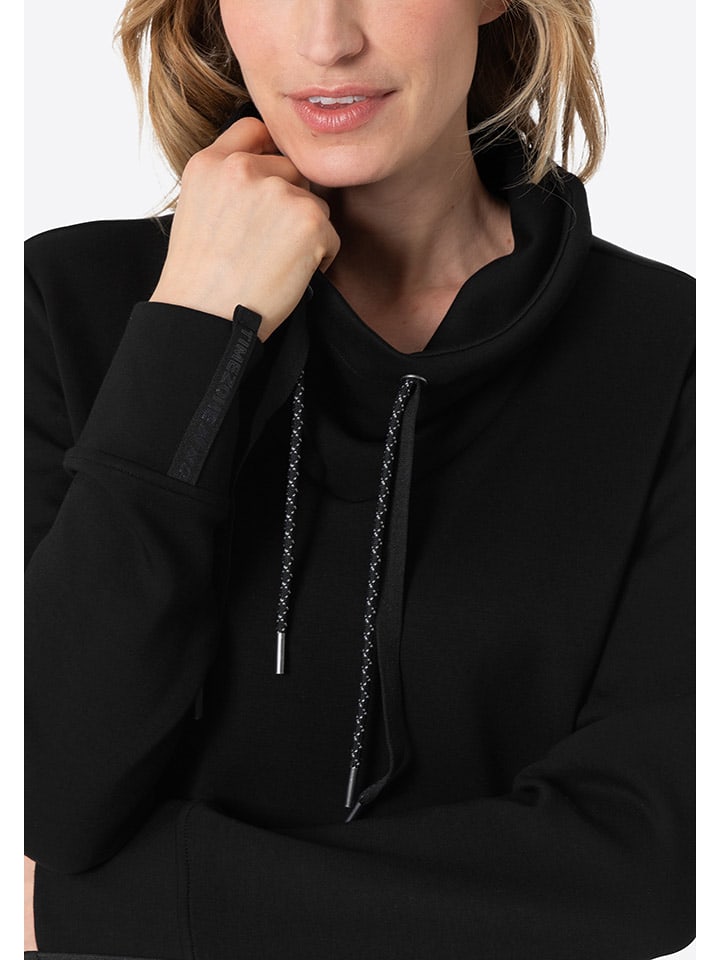 Timezone Sweatkleid in Schwarz günstig kaufen