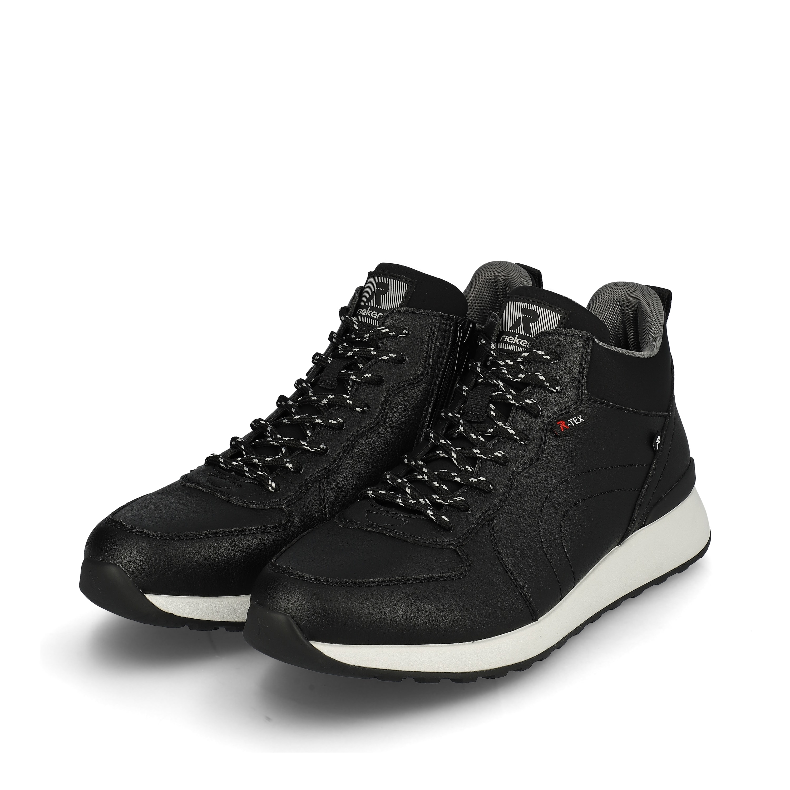 Rieker Herren Sneaker High night black