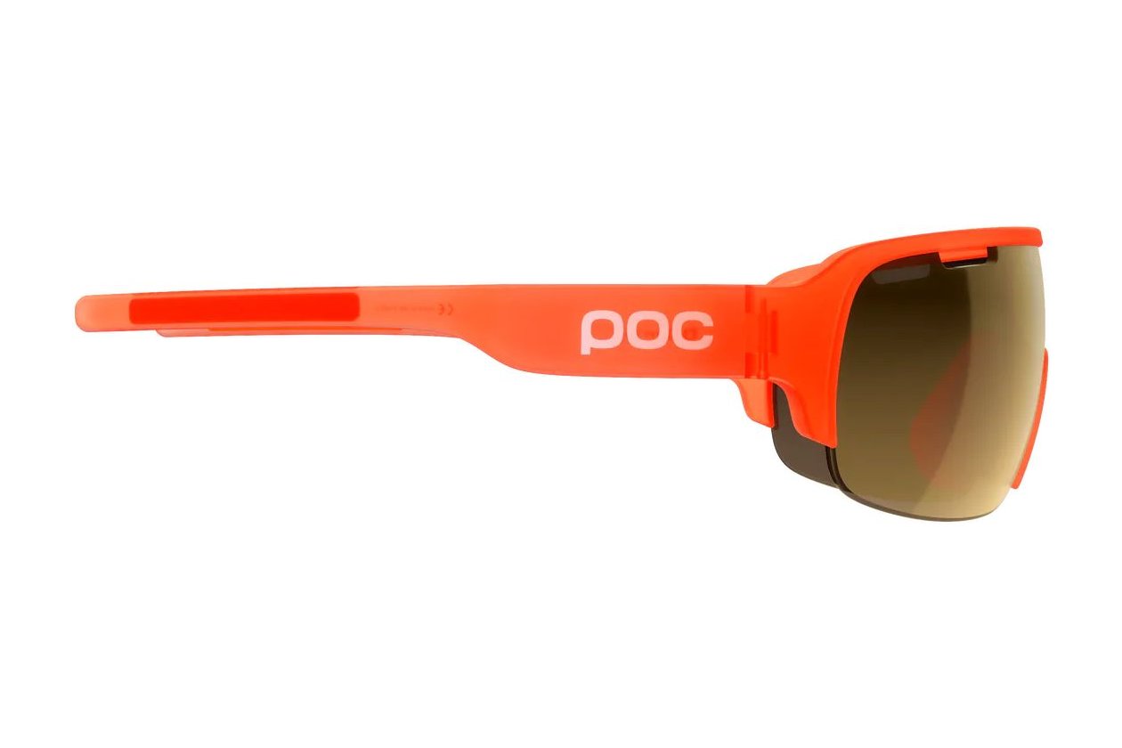 POC DO Half Blade - Fluorescent Orange Translucent/Violet/Gold M