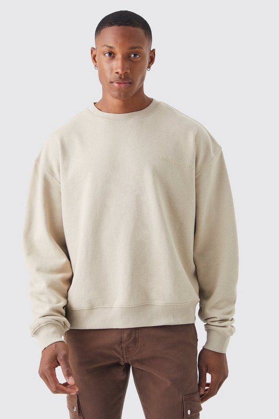 Kastiges Oversize Sweatshirt
