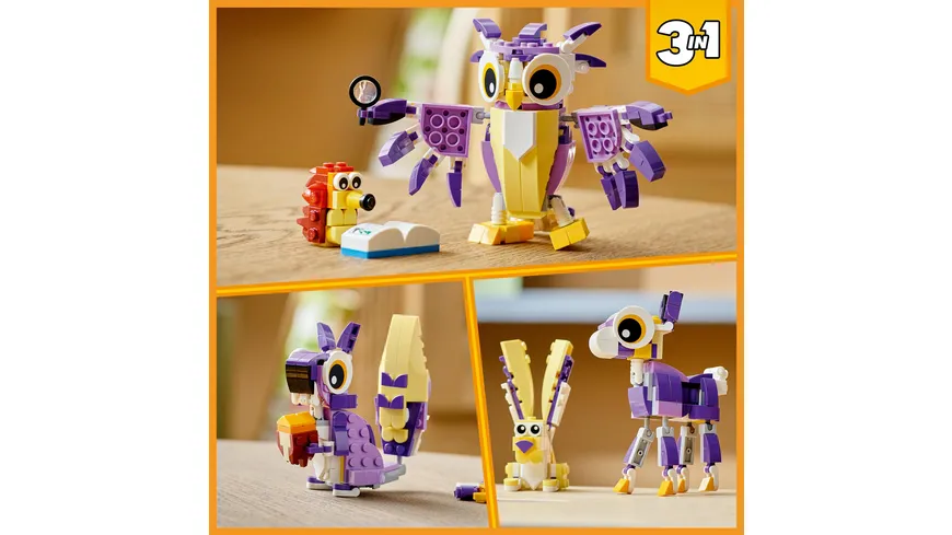 LEGO Creator 31125 Wald-Fabelwesen