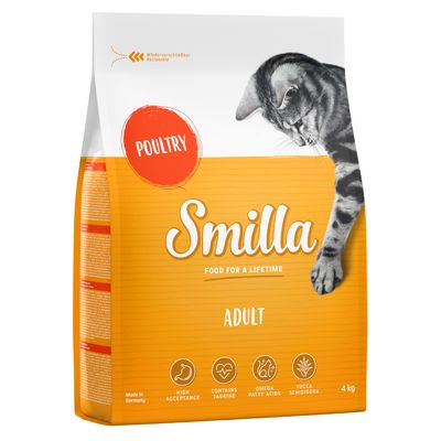 10 kg Smilla Trockenfutter + 125 g  Snacks Ringlies gratis
