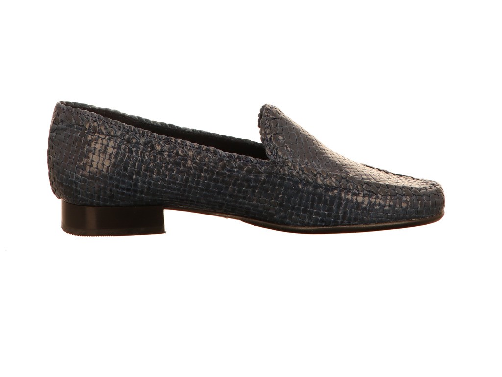 SIOUX Klassische Slipper blau Cordera