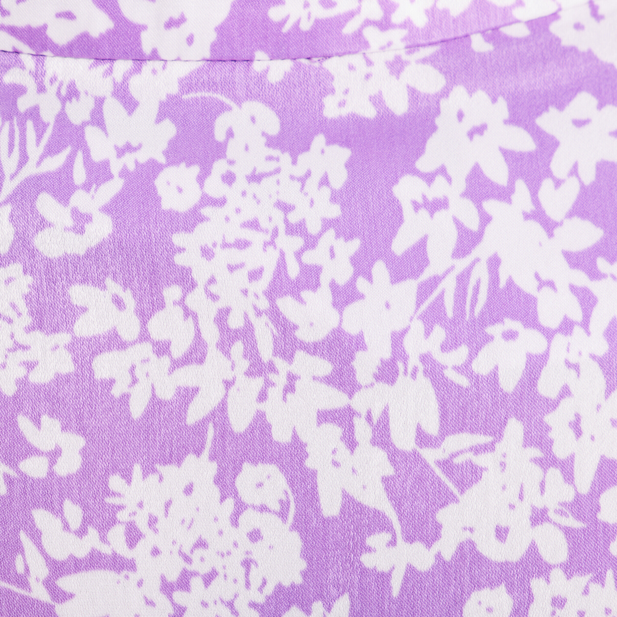 Jupe-short évasée satinée violet femme | Cache Cache