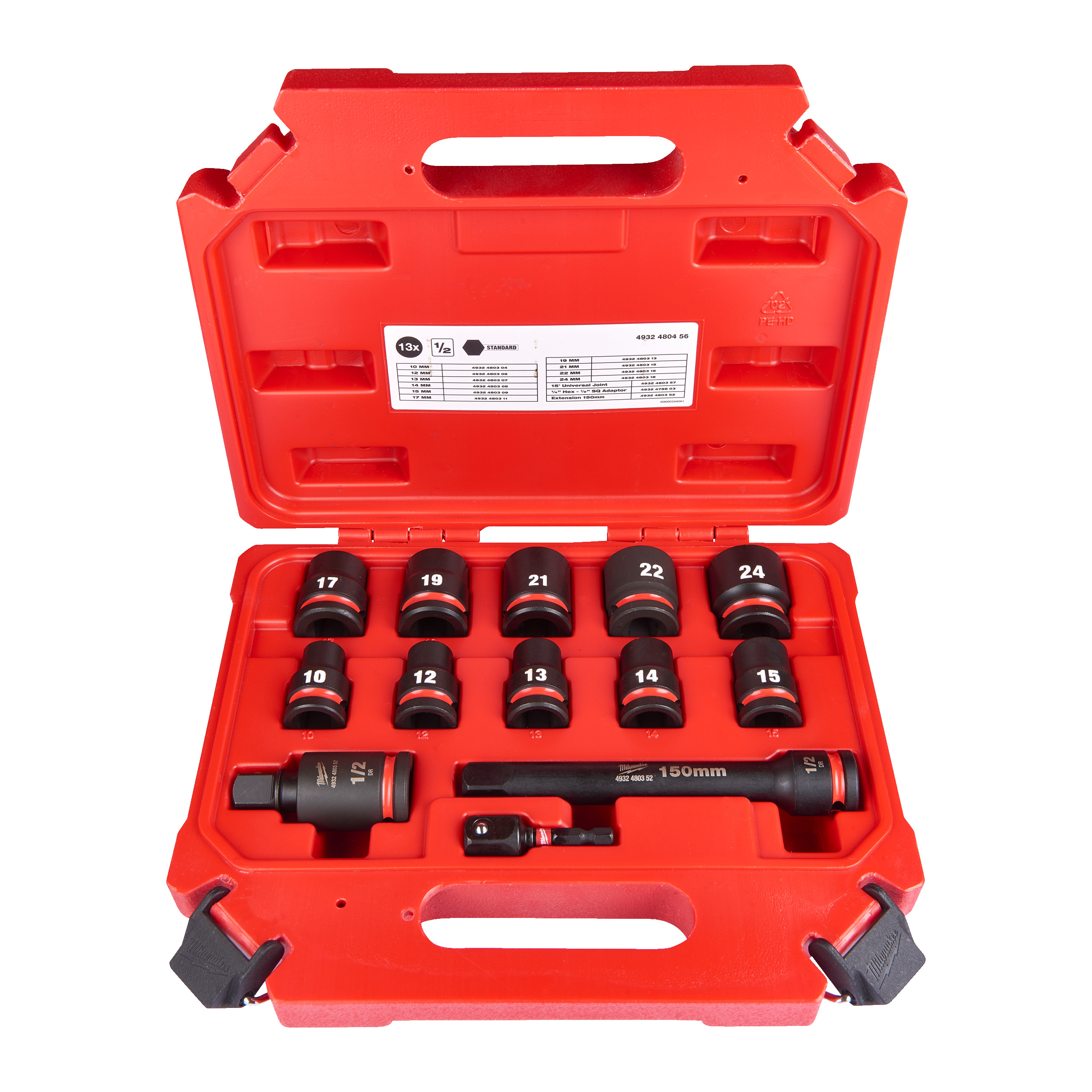 Milwaukee Accessories 4932480456 SHOCKWAVEâ„¢ Power Dop Hex 1/2