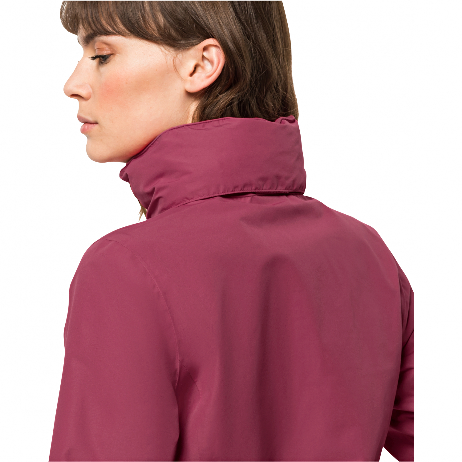 Jack Wolfskin Damen Jacke Stormy Point 2l Jkt (sangria red)