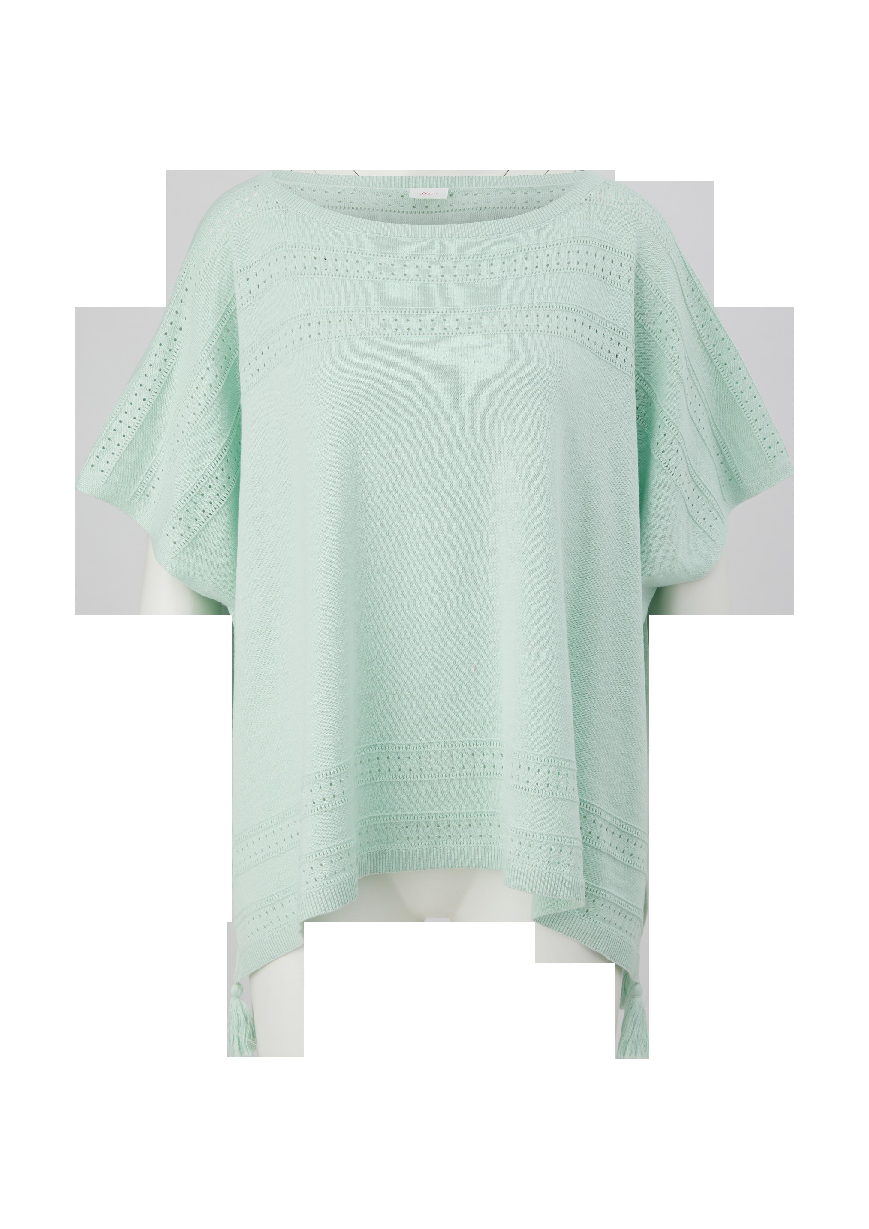 Poncho aus Viskosemix  2128089-6502