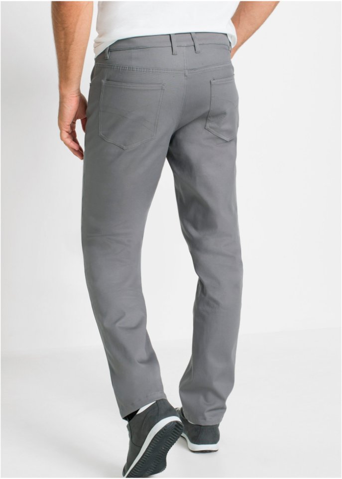 Regular Fit Stretch-Thermohose, Straight