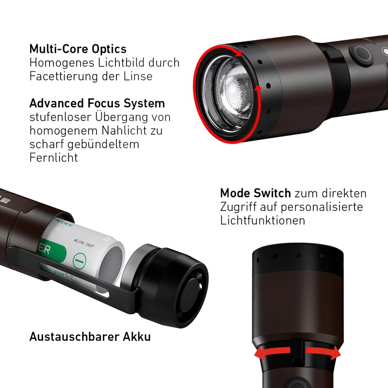 Ledlenser Taschenlampe P7R Signature