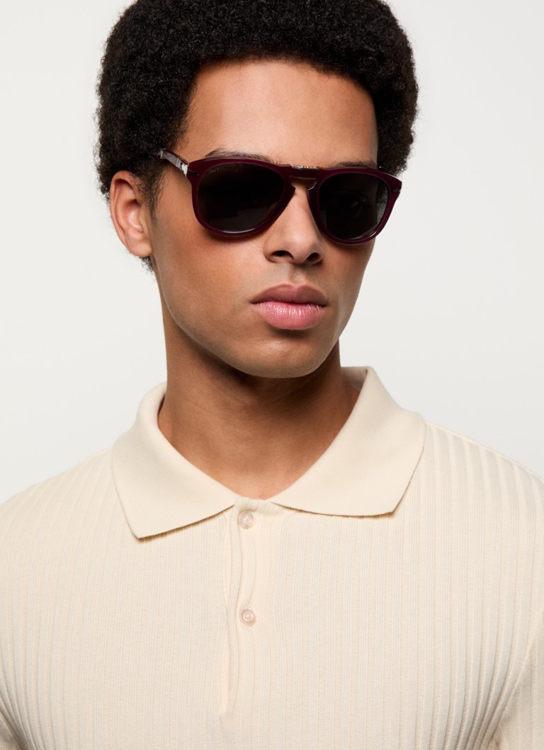 Occhiali da sole aviator pieghevoli Persol PO0714