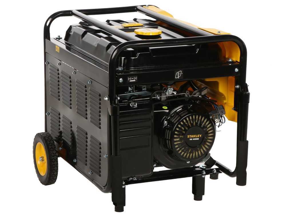 Benzínový generátor Stanley SG 4200B AVR 4,3 kW 400V 604800130