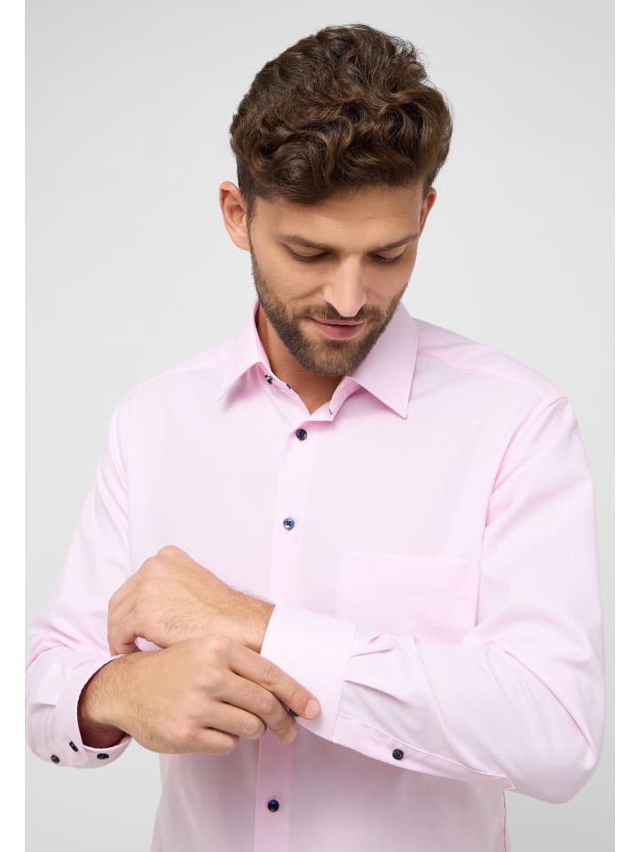 Eterna Hemd MODERN FIT in rosa günstig kaufen