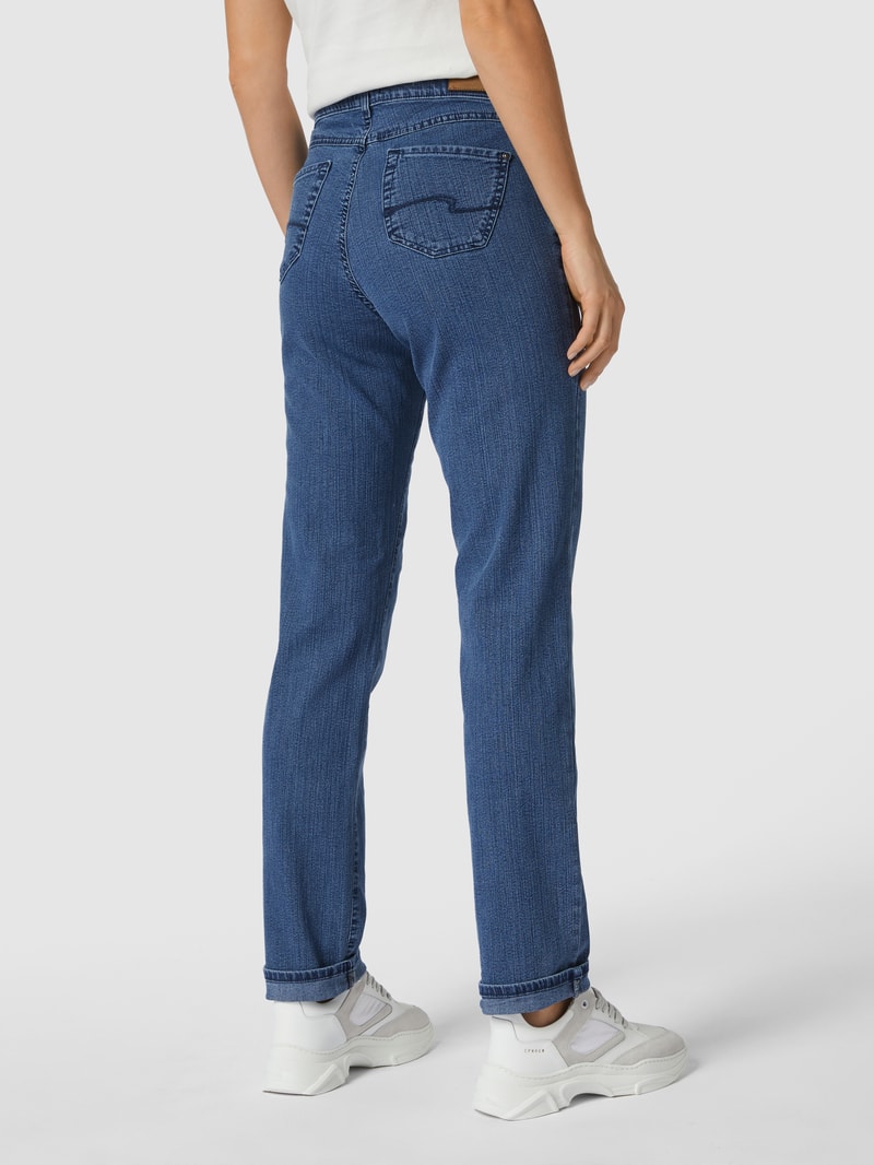 Jeans mit Stretch-Anteil in blau