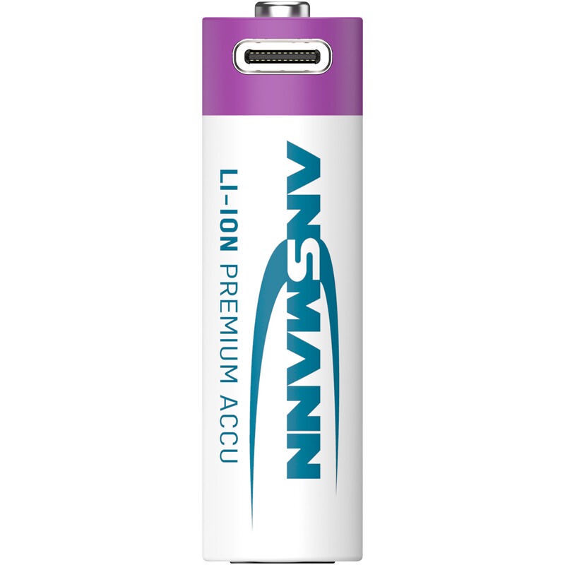 Ansmann Akku Li-Ion 15V AA Typ 2000 &ndash; 4 Stück