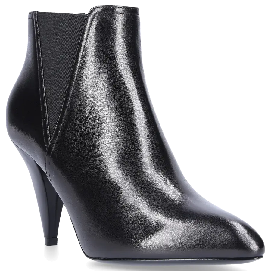 Celine - Chelsea Boots CROPPED CHELSEA BOOT Logo schwarz - schwarz