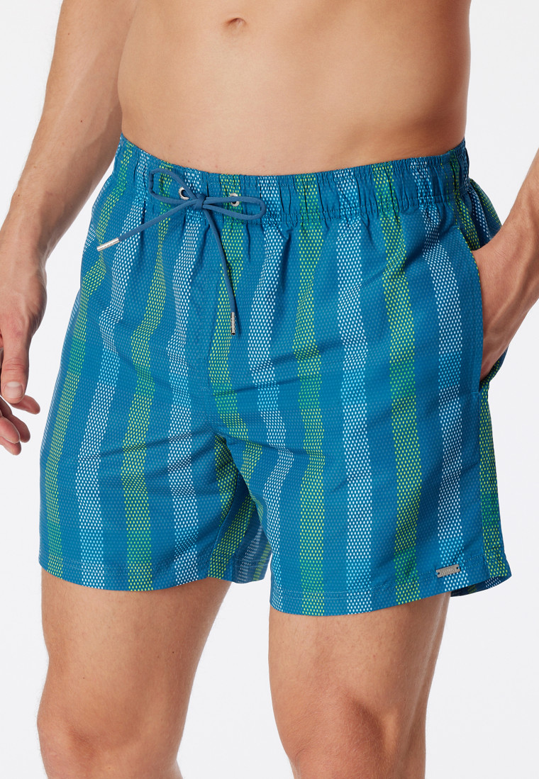 Badeshorts Webware gestreift multicolor - Modern Swim