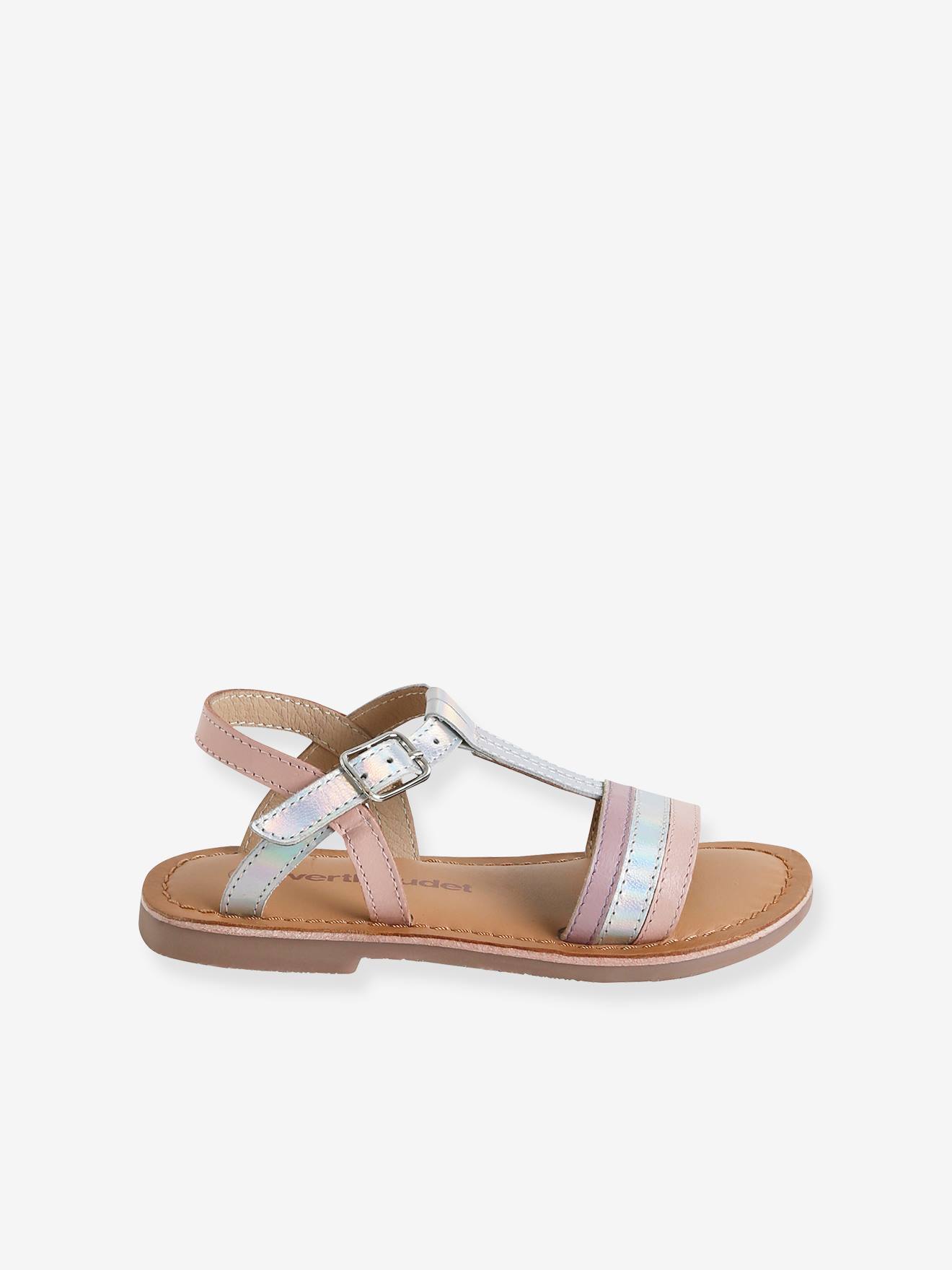 Vertbaudet Mädchen Sandalen - silber