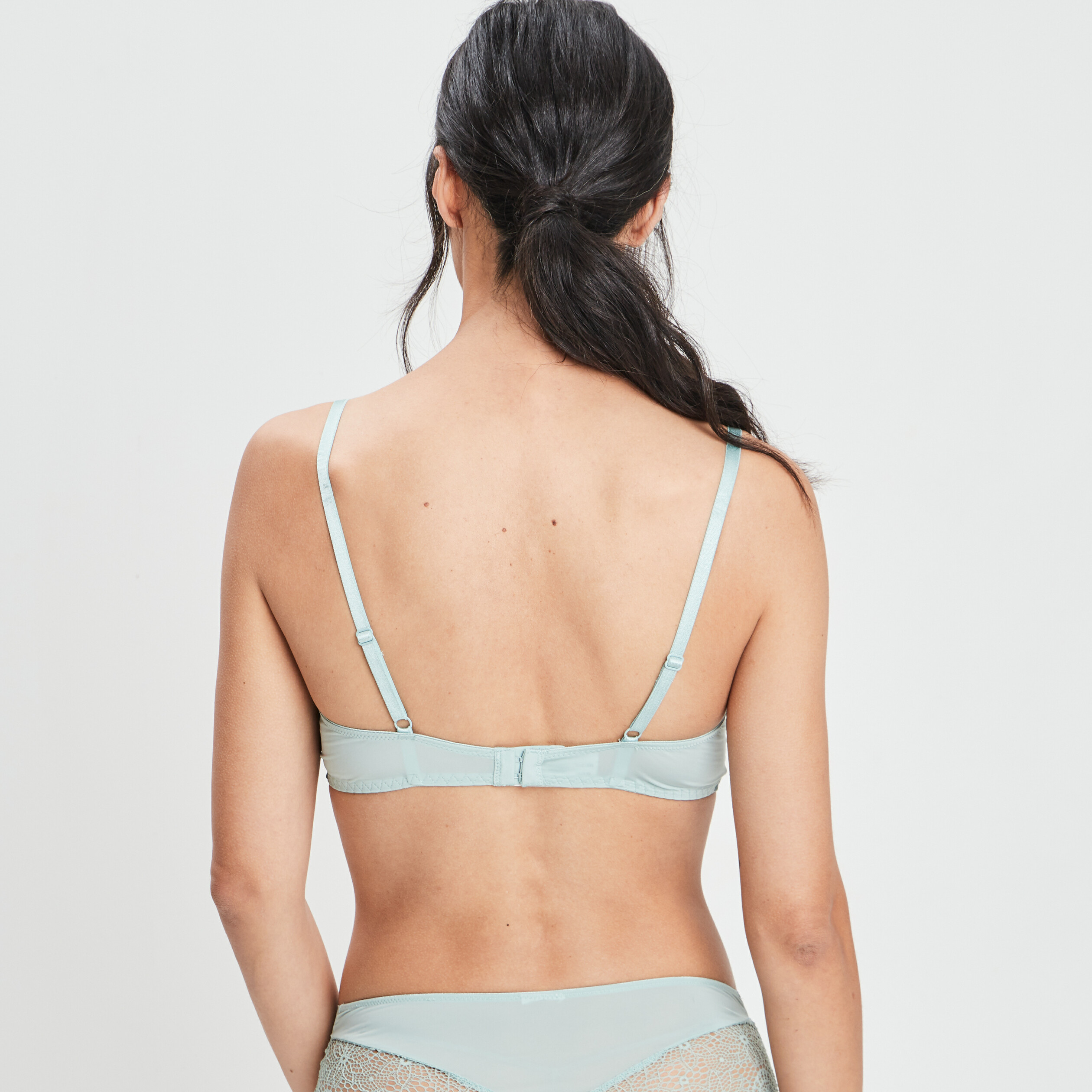 Soutien-gorge corbeille vert menthe femme | La Halle