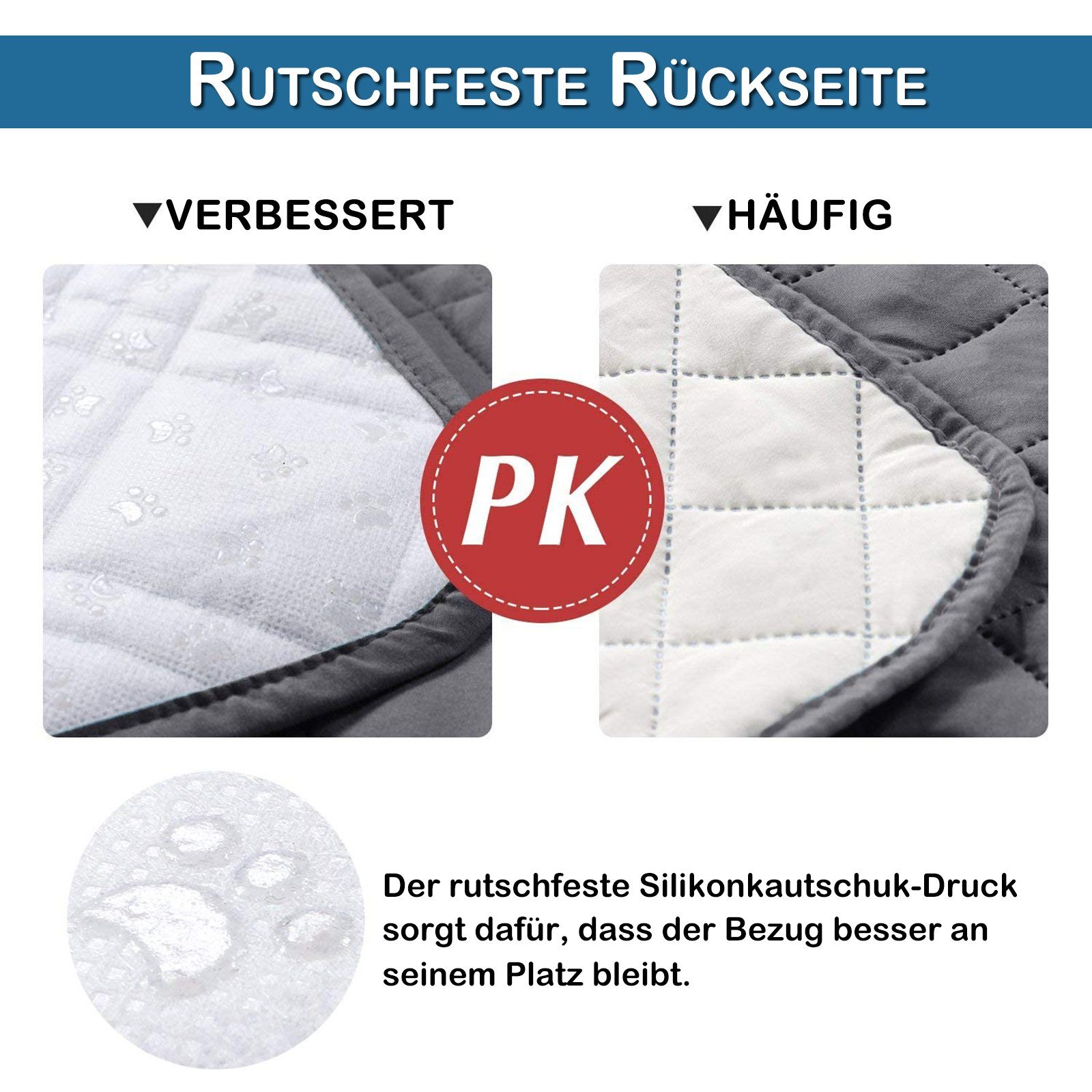 Matratzenschoner Tagesdecken Tagesdecke Haustier Hund Katze Bettschutz Qelus