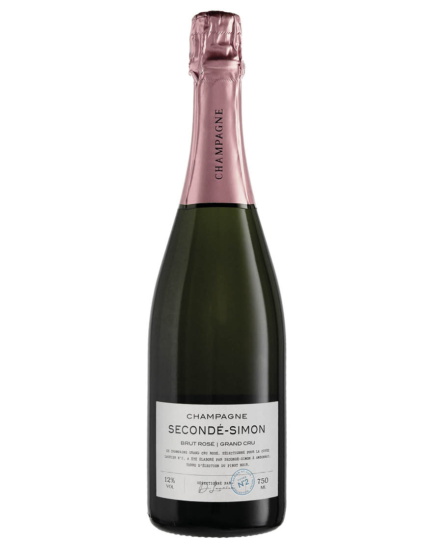 Champagne Grand Cru Ambonnay Brut Rosé AOC Secondé Simon Laurier 0,75 ℓ