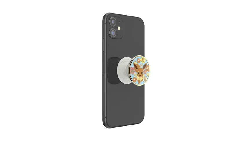 PopGrip - ausziehbarer Handy-Griff Handyhalter - Pokémon Enamel Floral Eevee