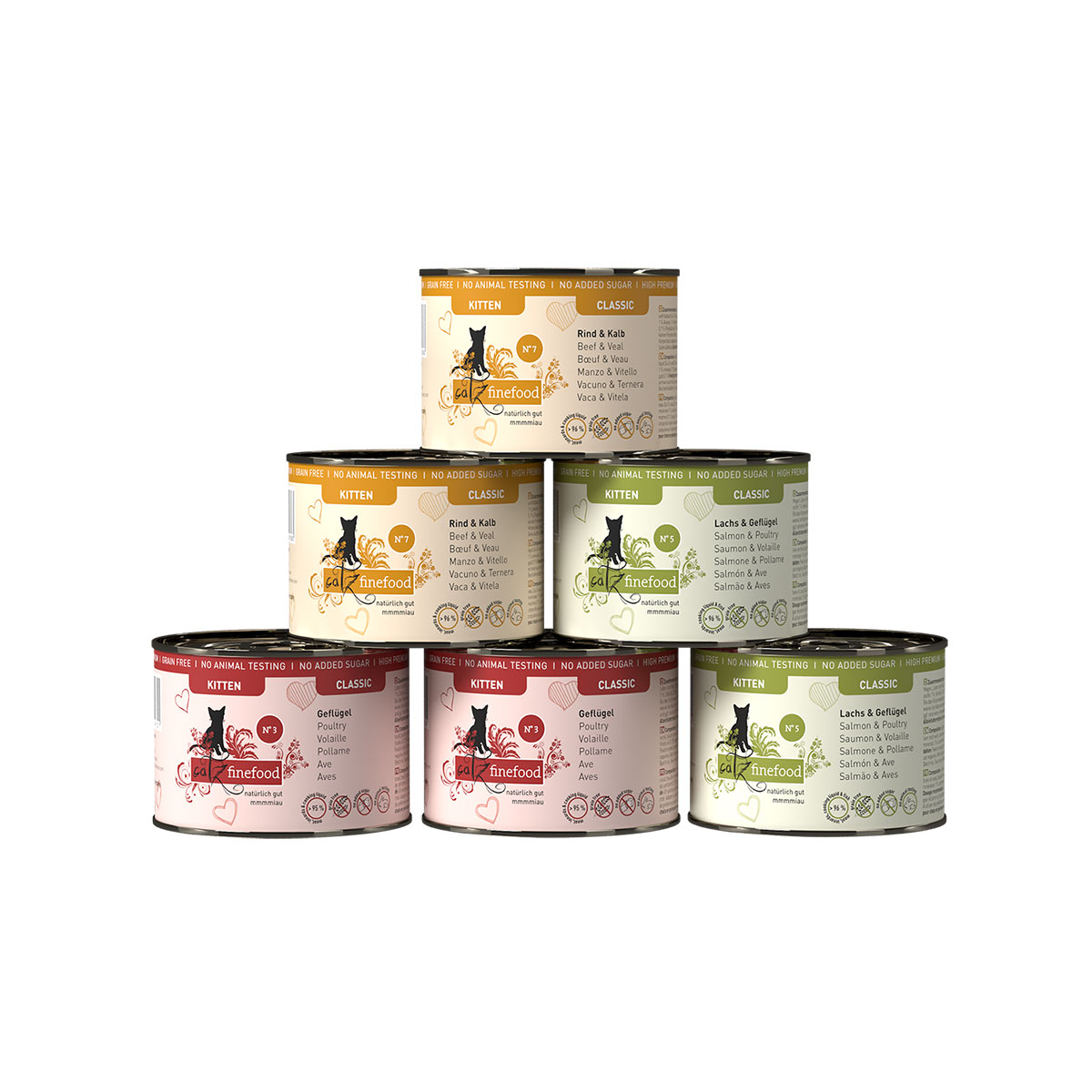 catz finefood Kitten Multipack 6x200g günstig kaufen