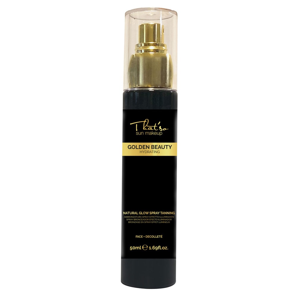 that'so Golden Beauty Spray bronzant hydratant et anti-âge pour le visage