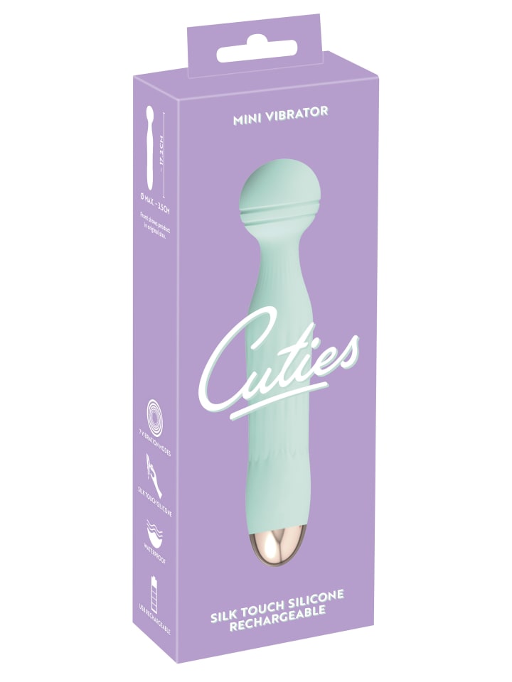 Cuties Vibrator Minivibrator in grün günstig kaufen 17 cm