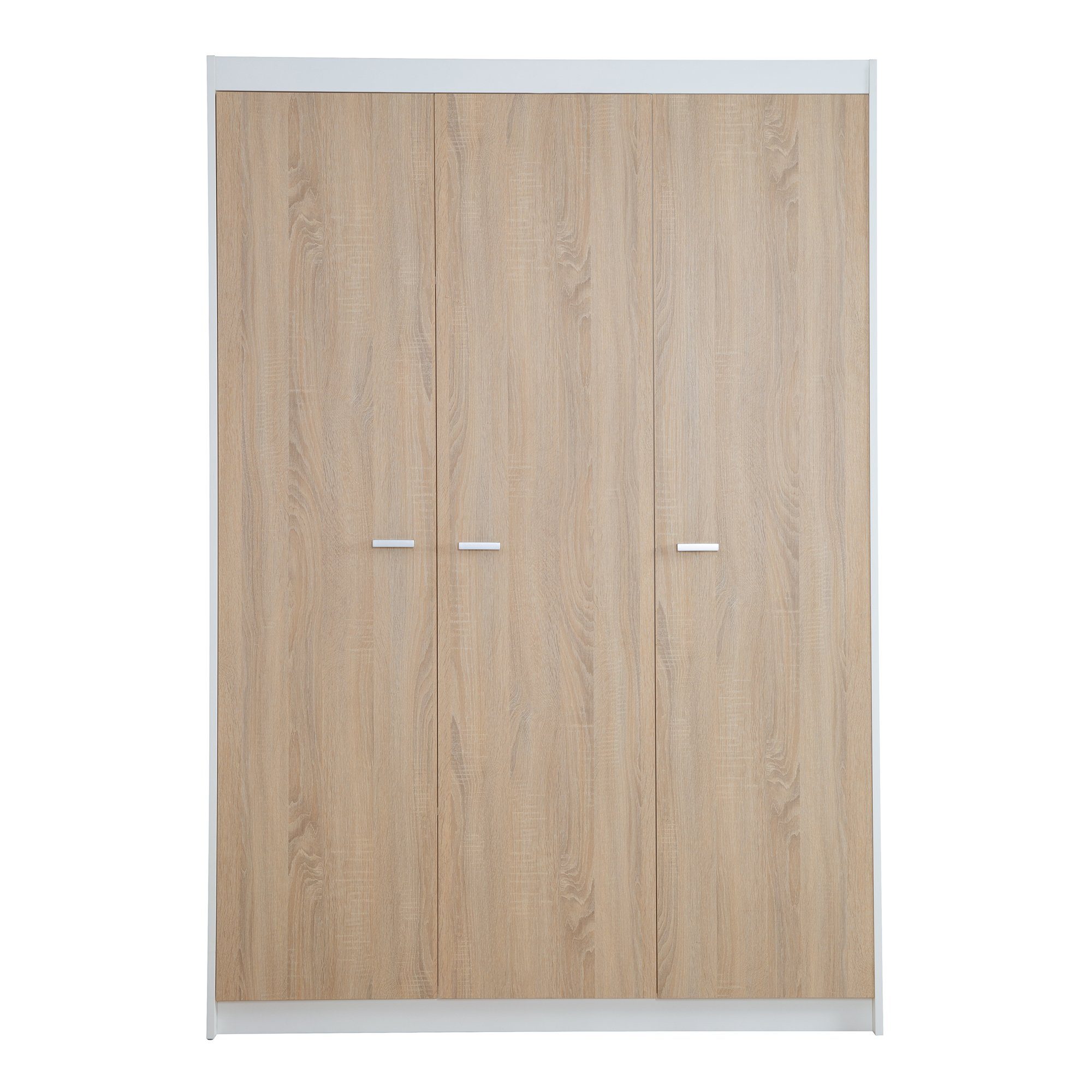 roba® Babyzimmer-Komplettset Gabriella, Gitterbett, breite Wickelkommode & Schrank 3-türig