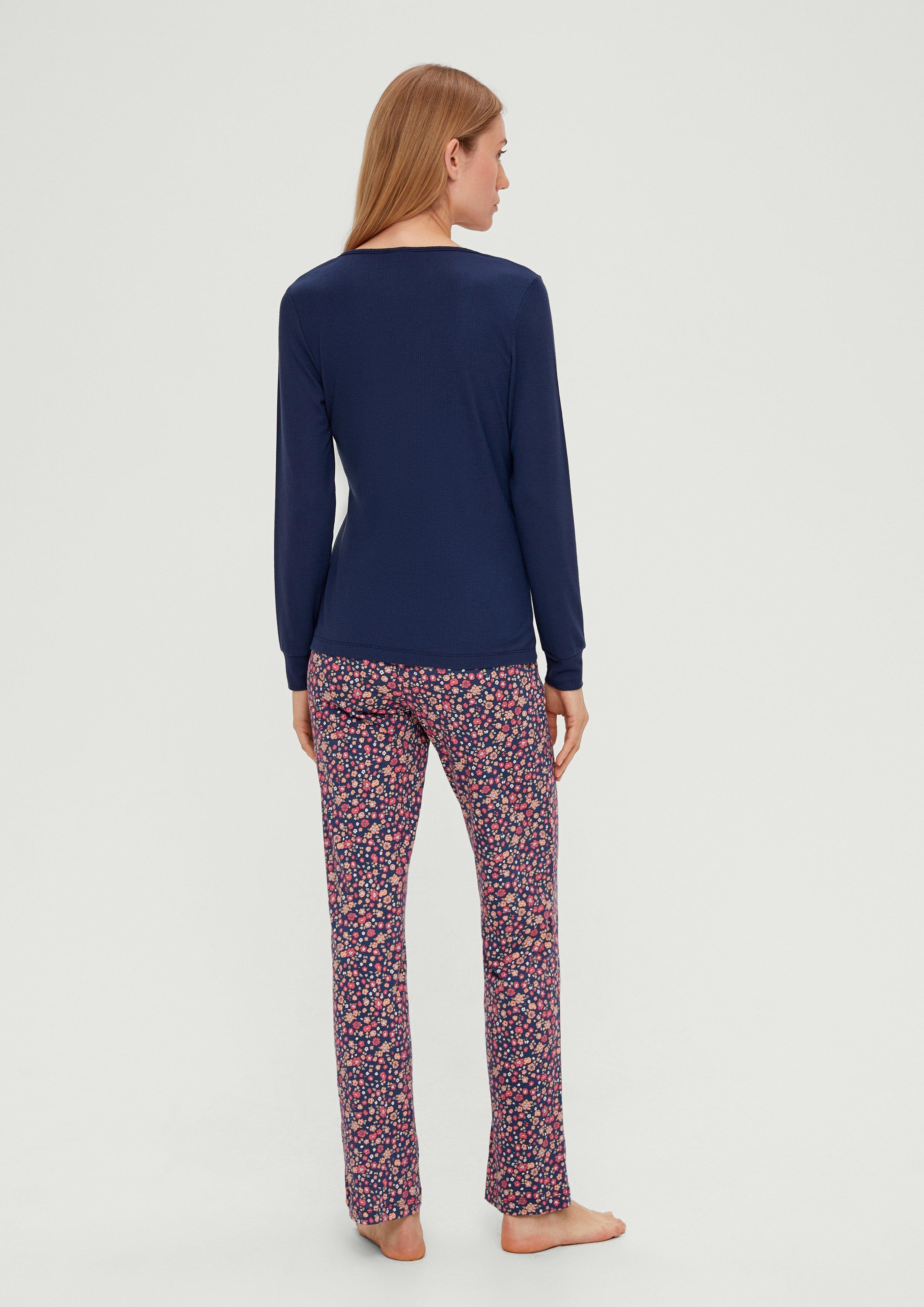 Karierte Pyjamahose  6008436-99A1