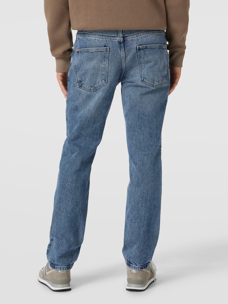 Mid Rise Jeans im Slim Fit in blau