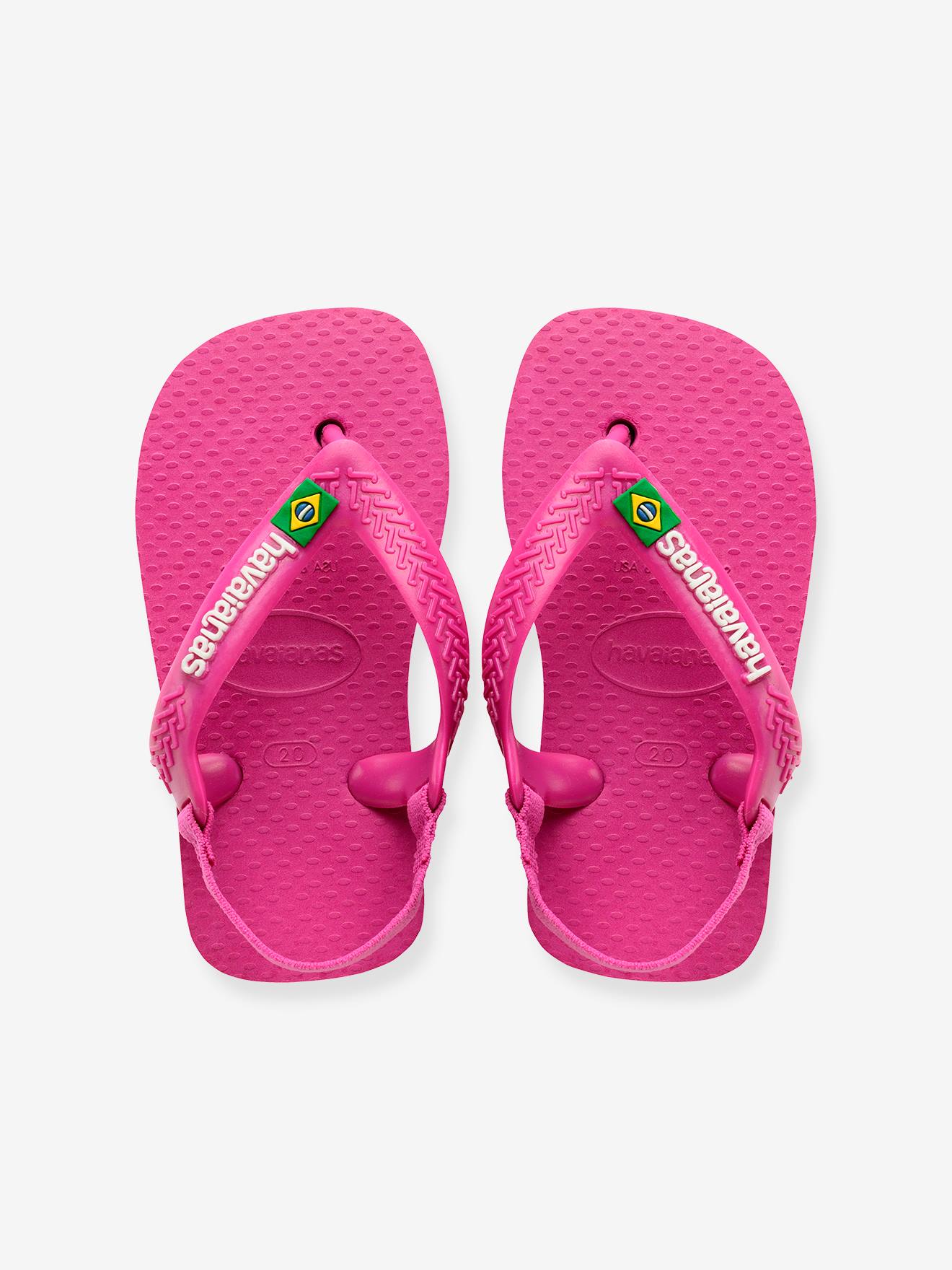 Tongs Baby Brasil Logo II HAVAIANAS marine